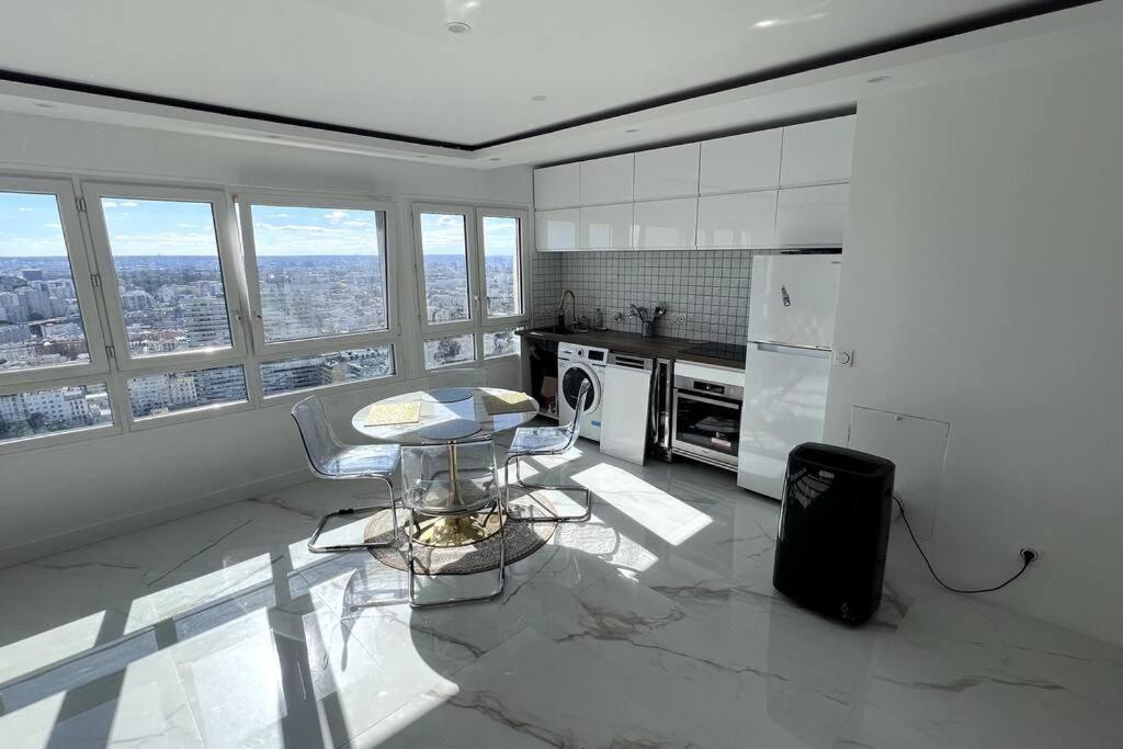 Nice Apartment With Amazing View Of Paris + Parking Dış mekan fotoğraf