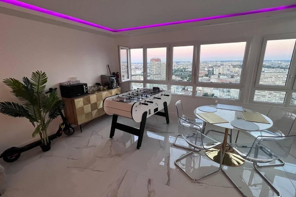 Nice Apartment With Amazing View Of Paris + Parking Dış mekan fotoğraf