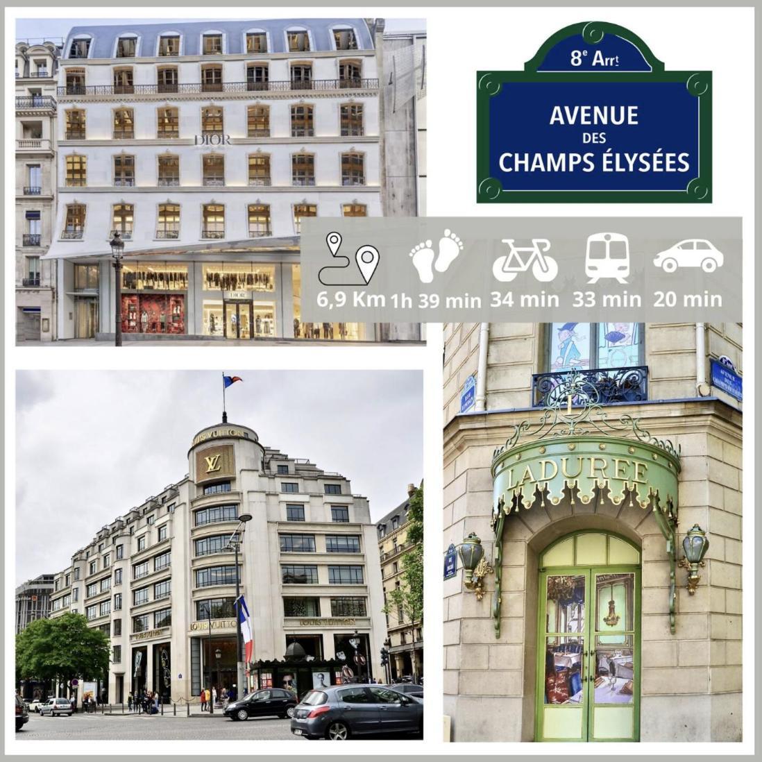 Nice Apartment With Amazing View Of Paris + Parking Dış mekan fotoğraf